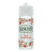 Ohm Boy Volume II E-Liquid 100ml Wild Strawberry – premium fruity vape juice with authentic British flavors and smooth 70/30 VG PG blend